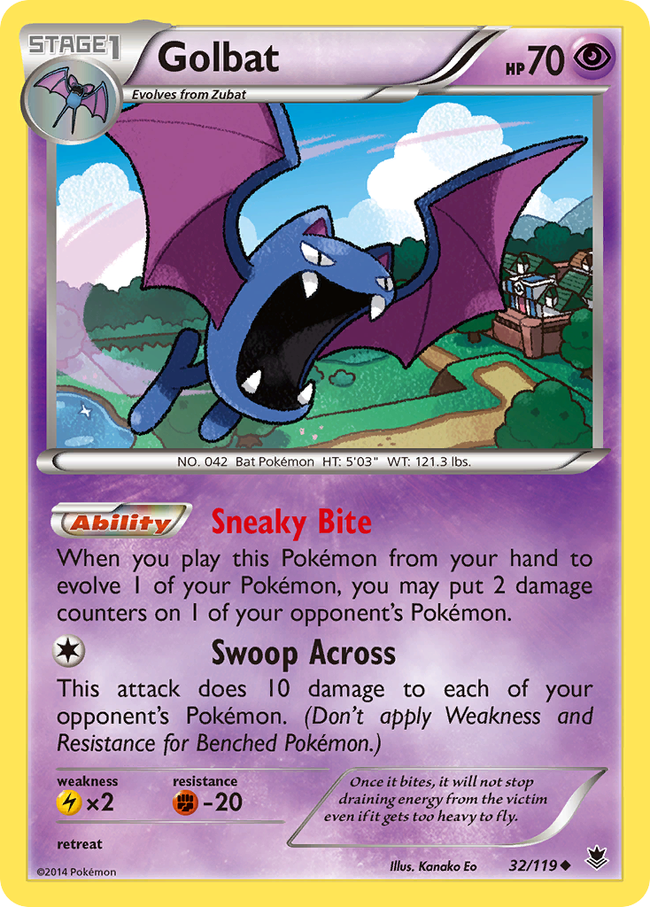 Golbat (32/119) [XY: Phantom Forces] | Odin's Place