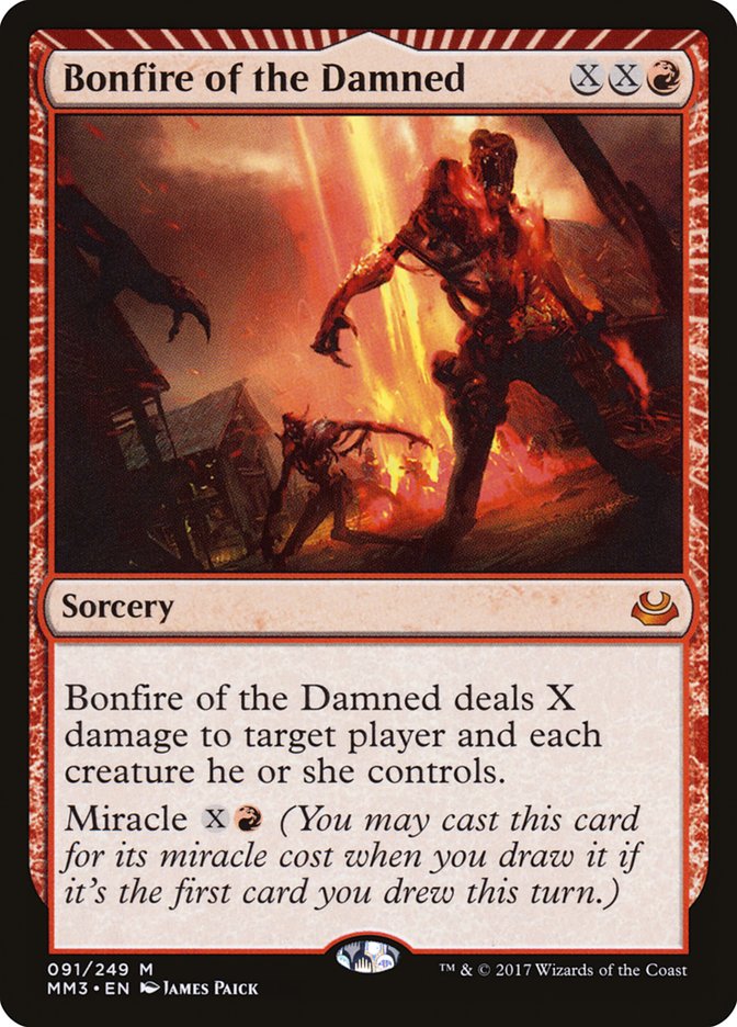 Bonfire of the Damned (91) [Modern Masters 2017] | Odin's Place