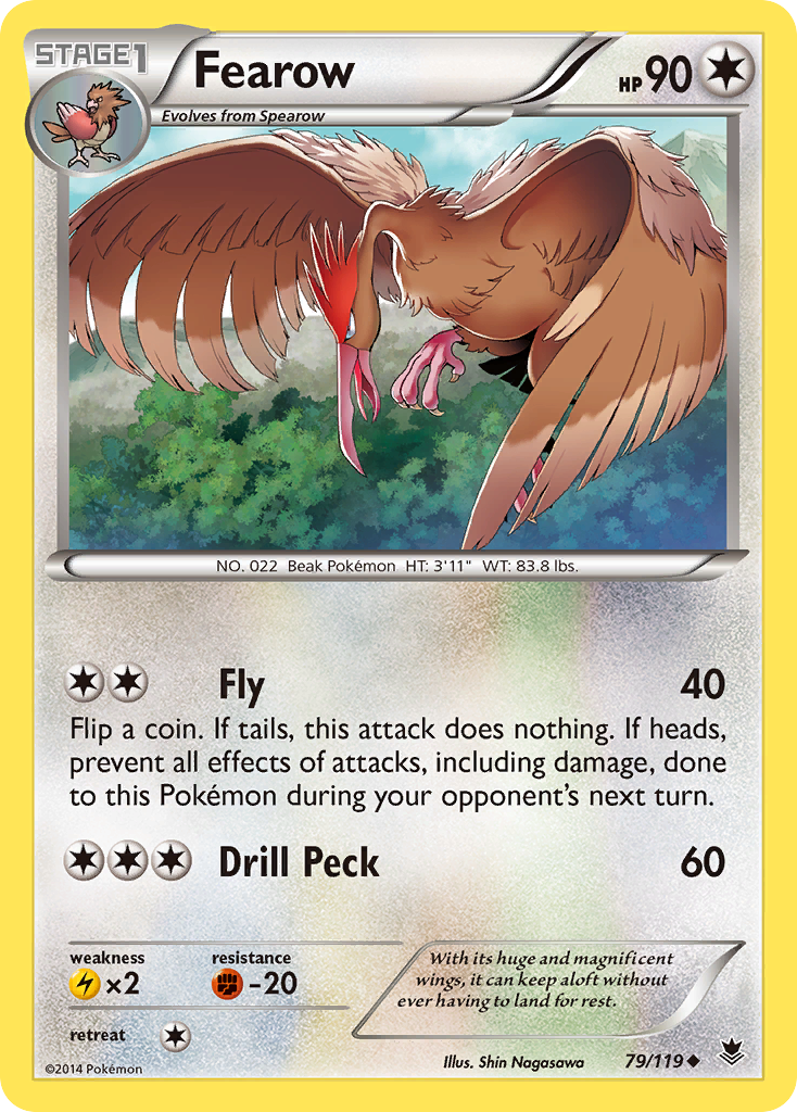 Fearow (79/119) [XY: Phantom Forces] | Odin's Place