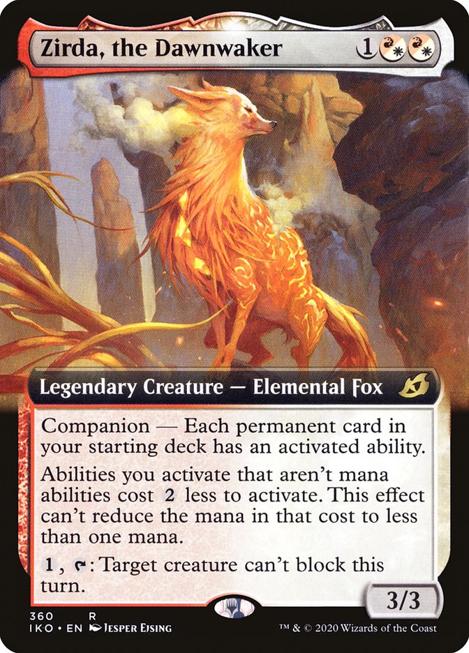 Zirda, the Dawnwaker (Extended Art) [Ikoria: Lair of Behemoths] | Odin's Place