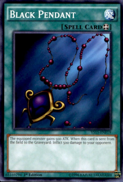 Black Pendant [YS15-ENF19] Common | Odin's Place
