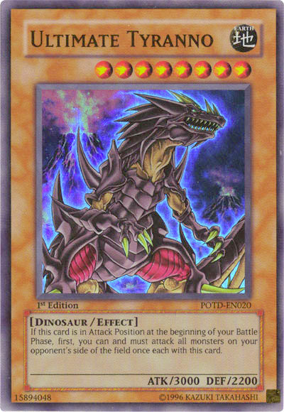 Ultimate Tyranno [POTD-EN020] Super Rare | Odin's Place