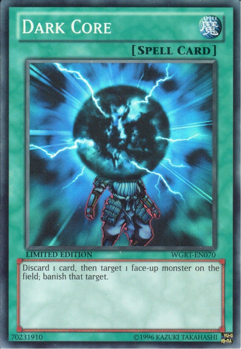 Dark Core [WGRT-EN070] Super Rare | Odin's Place