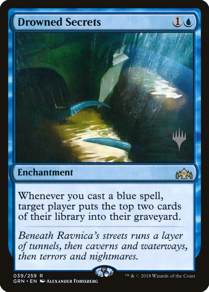Drowned Secrets (Promo Pack) [Guilds of Ravnica Promos] | Odin's Place
