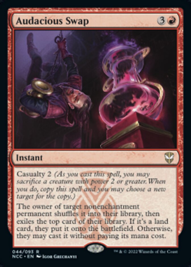 Audacious Swap [Streets of New Capenna Commander] | Odin's Place