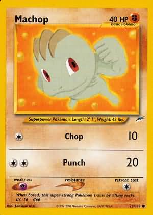 Machop (73/105) [Neo Destiny Unlimited] | Odin's Place