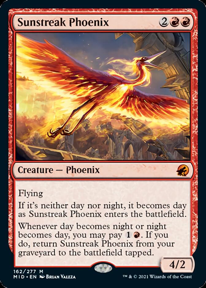 Sunstreak Phoenix [Innistrad: Midnight Hunt] | Odin's Place