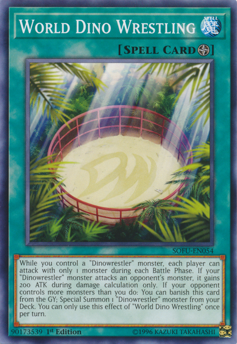 World Dino Wrestling [SOFU-EN054] Common | Odin's Place