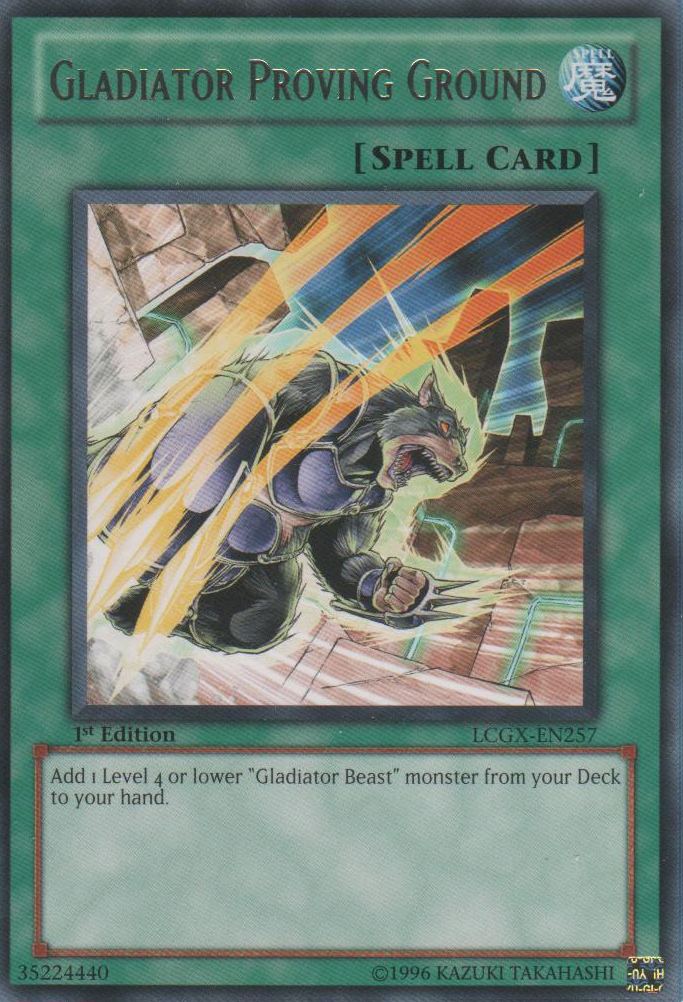 Gladiator Proving Ground [LCGX-EN257] Rare | Odin's Place