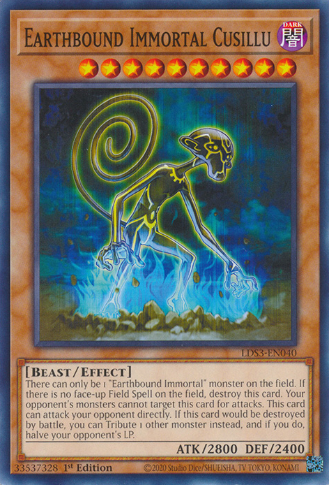 Earthbound Immortal Cusillu [LDS3-EN040] Common | Odin's Place