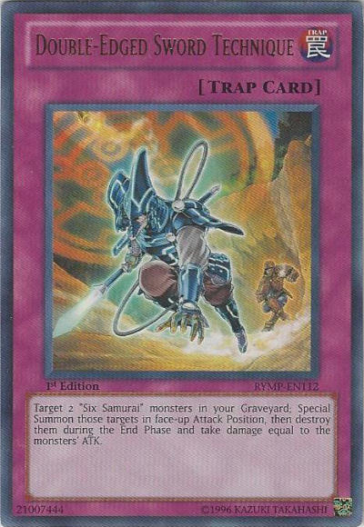 Double-Edged Sword Technique [RYMP-EN112] Ultra Rare | Odin's Place