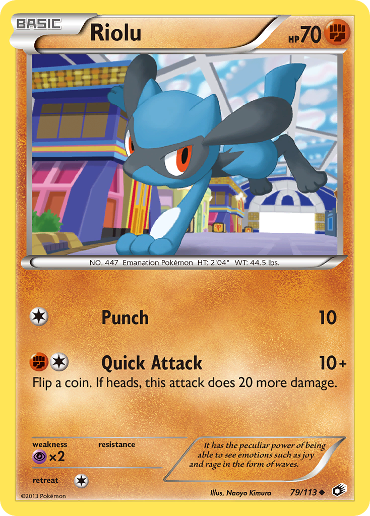 Riolu (79/113) [Black & White: Legendary Treasures] | Odin's Place