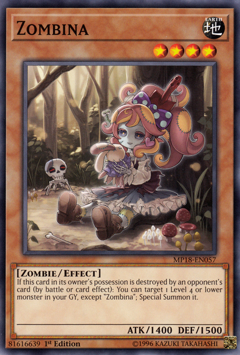 Zombina [MP18-EN057] Common | Odin's Place