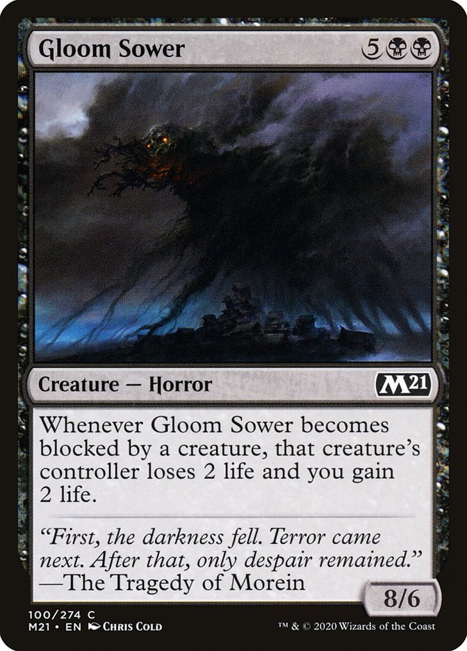 Gloom Sower [Core Set 2021] | Odin's Place