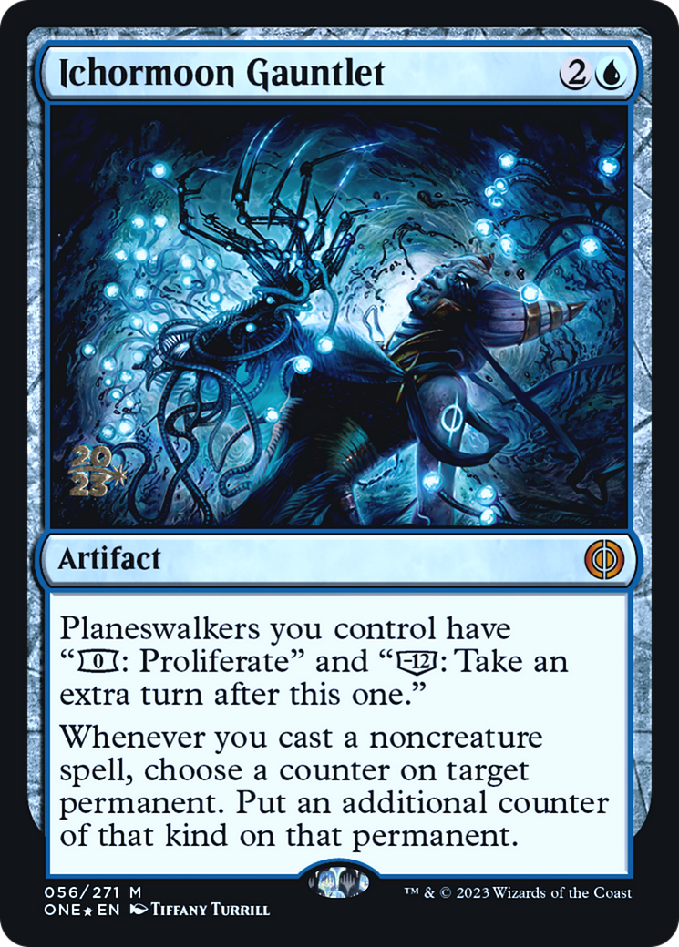 Ichormoon Gauntlet [Phyrexia: All Will Be One Prerelease Promos] | Odin's Place