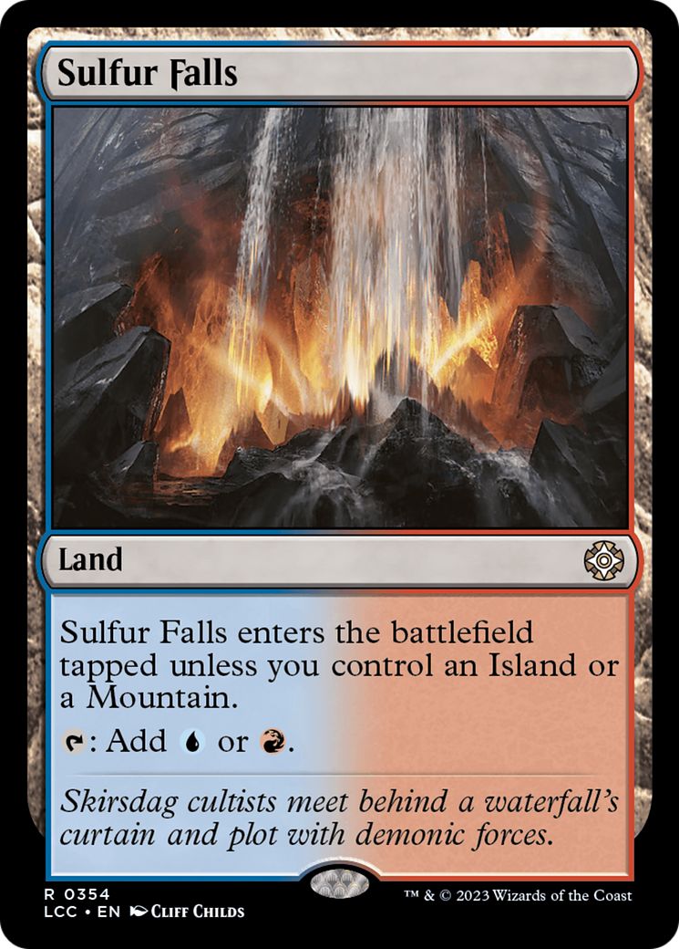 Sulfur Falls [The Lost Caverns of Ixalan Commander] | Odin's Place