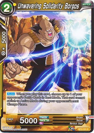 Unwavering Solidarity Borgos (BT3-101) [Cross Worlds] | Odin's Place