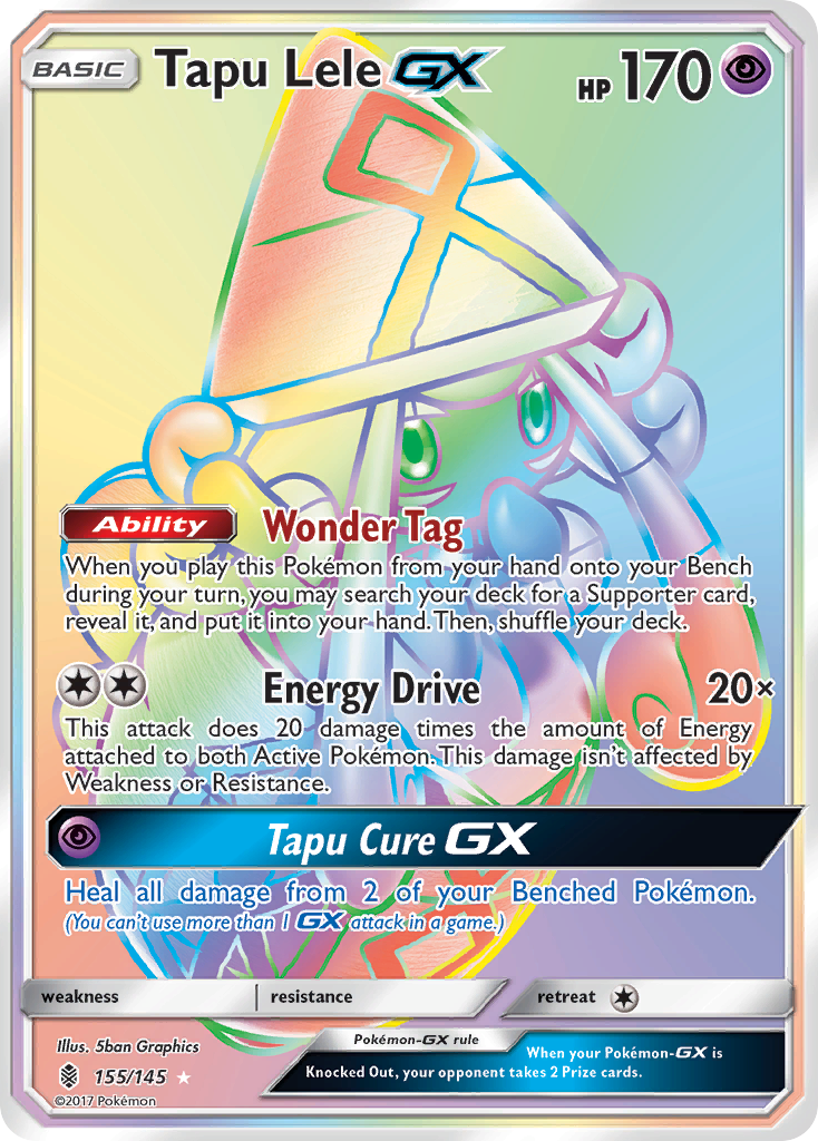 Tapu Lele GX (155/145) [Sun & Moon: Guardians Rising] | Odin's Place