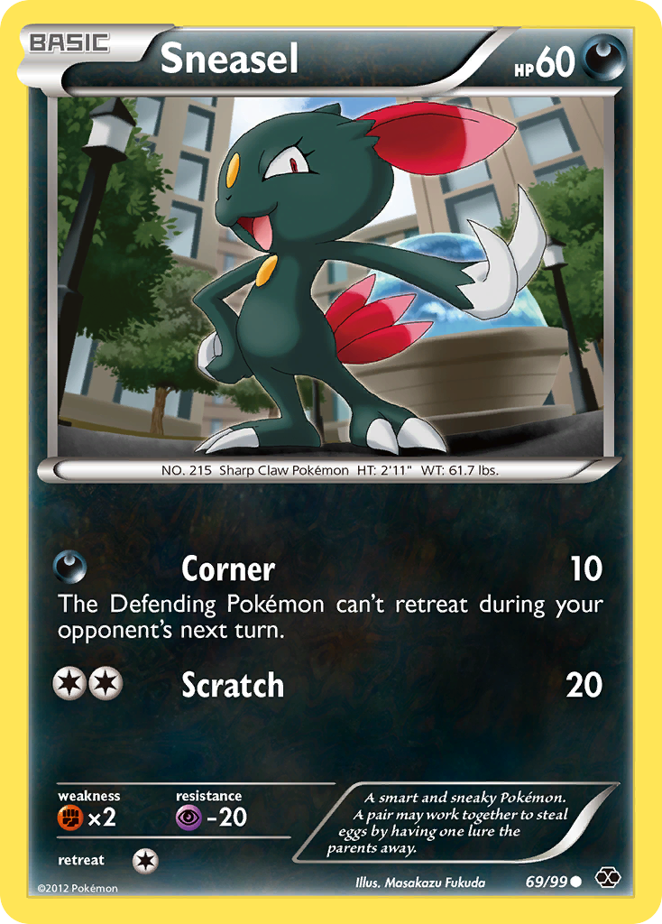 Sneasel (69/99) [Black & White: Next Destinies] | Odin's Place