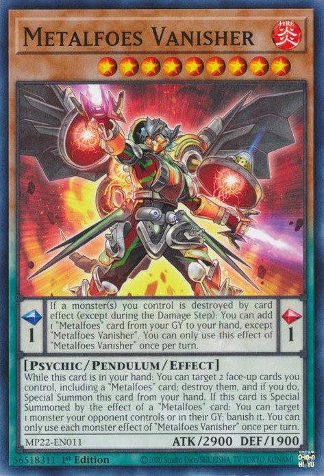 Metalfoes Vanisher [MP22-EN011] Common | Odin's Place