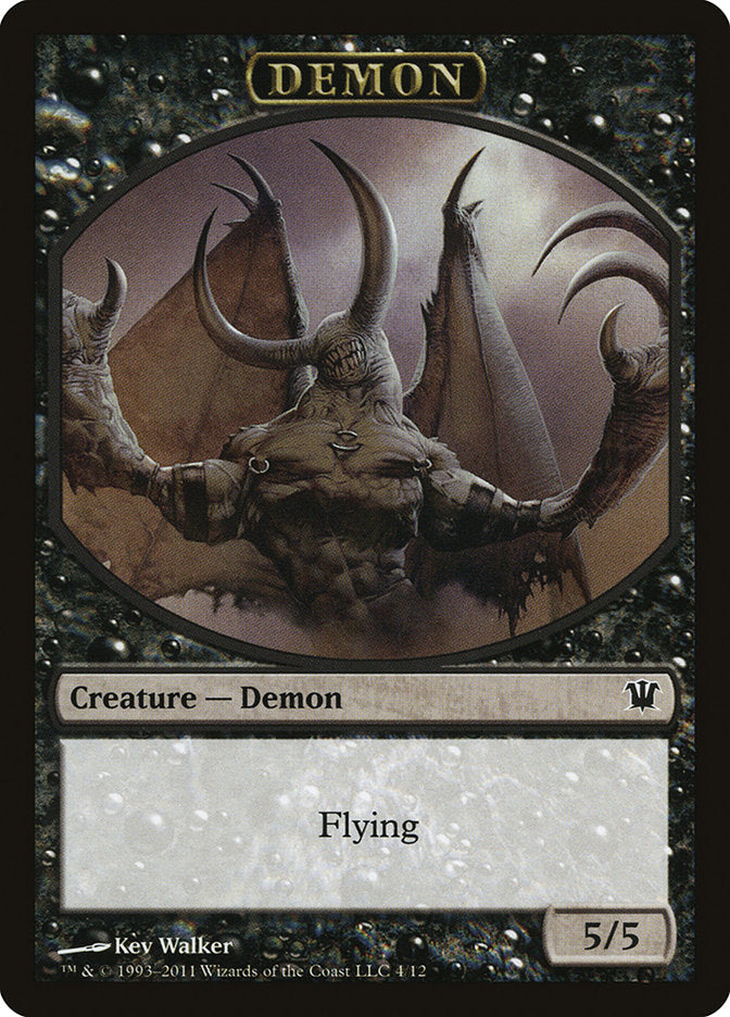 Demon Token (4) [Innistrad Tokens] | Odin's Place