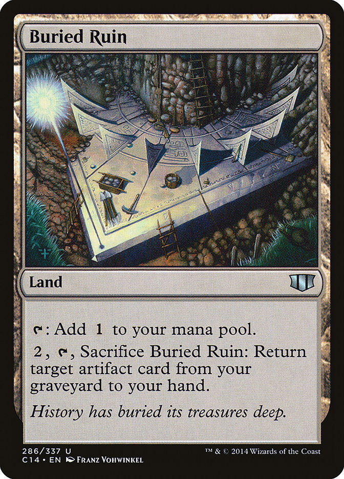 Buried Ruin (286) [Commander 2014] | Odin's Place