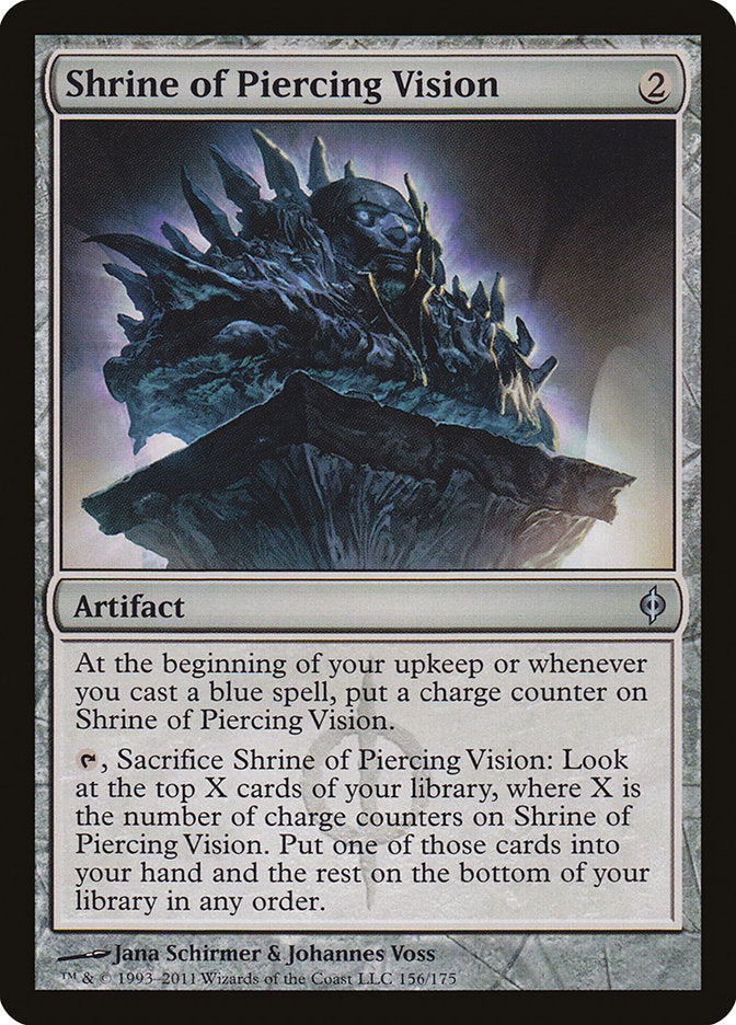 Shrine of Piercing Vision (156) [New Phyrexia] | Odin's Place
