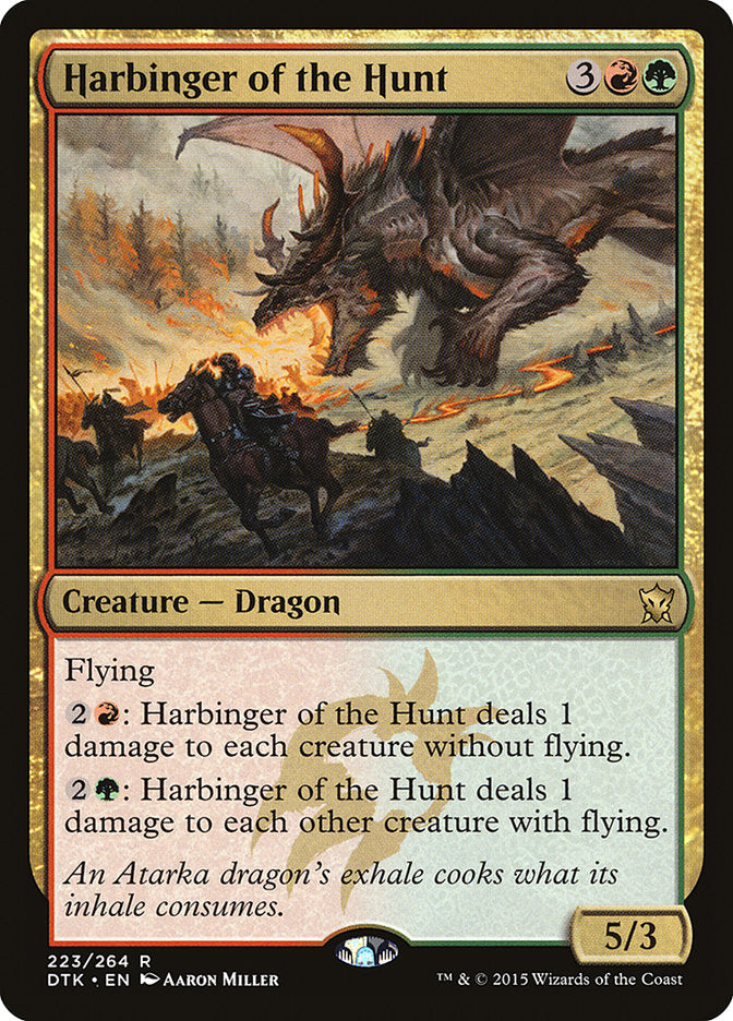 Harbinger of the Hunt (223) [Dragons of Tarkir] | Odin's Place