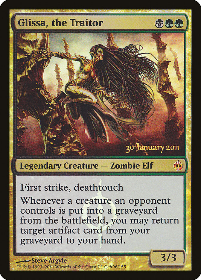 Glissa, the Traitor (96) [Mirrodin Besieged Prerelease Promos] | Odin's Place