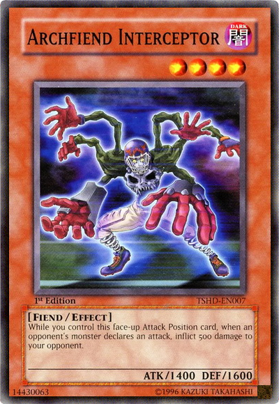 Archfiend Interceptor [TSHD-EN007] Common | Odin's Place