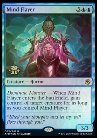 Mind Flayer [Dungeons & Dragons: Adventures in the Forgotten Realms Prerelease Promos] | Odin's Place