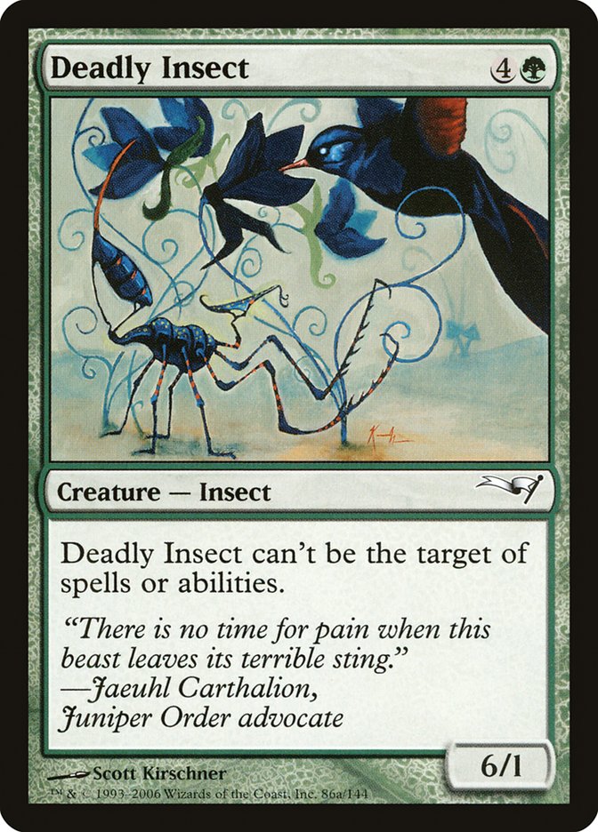 Deadly Insect [Coldsnap Theme Decks] | Odin's Place
