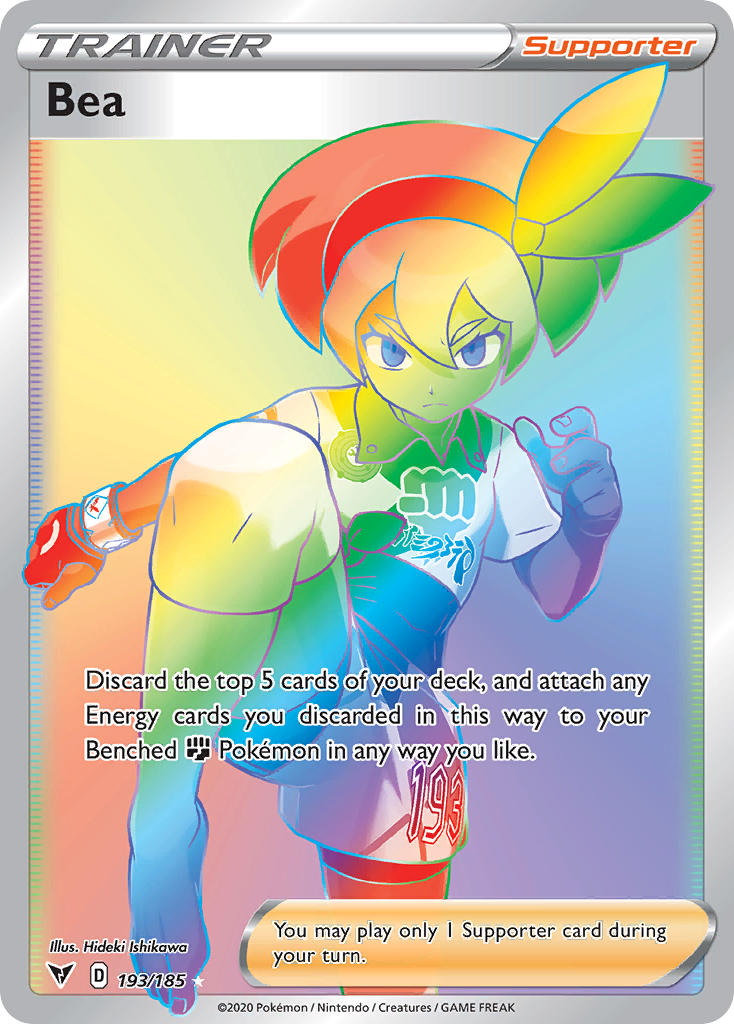 Bea (193/185) [Sword & Shield: Vivid Voltage] | Odin's Place