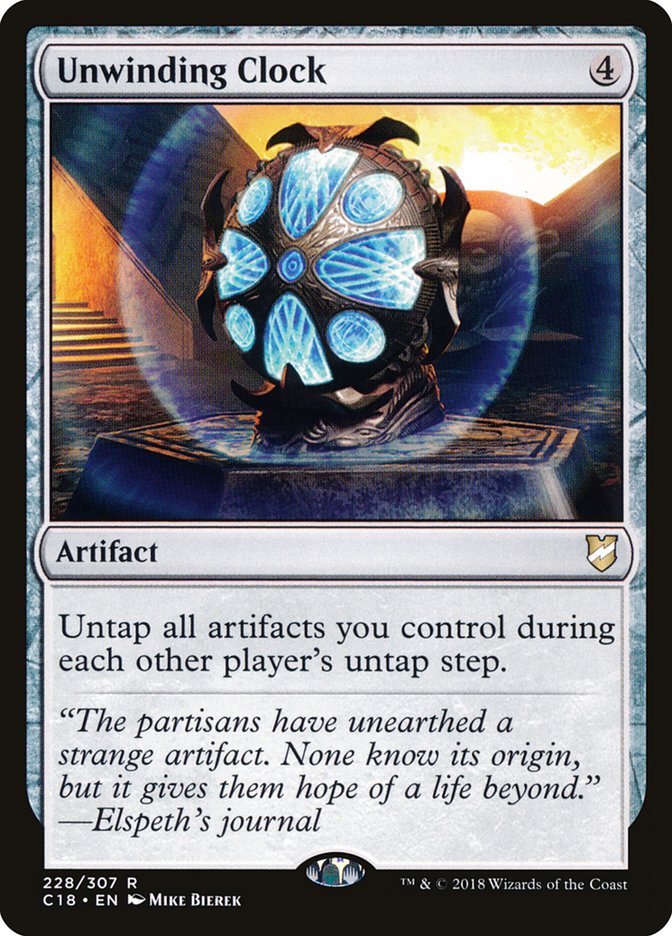 Unwinding Clock (228) [Commander 2018] | Odin's Place