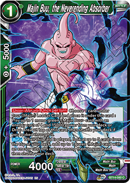 Majin Buu, the Neverending Absorber (BT14-080) [Cross Spirits] | Odin's Place