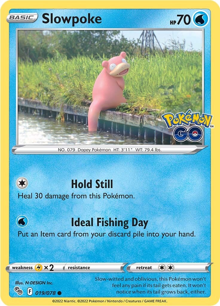 Slowpoke (019/078) [Pokémon GO] | Odin's Place