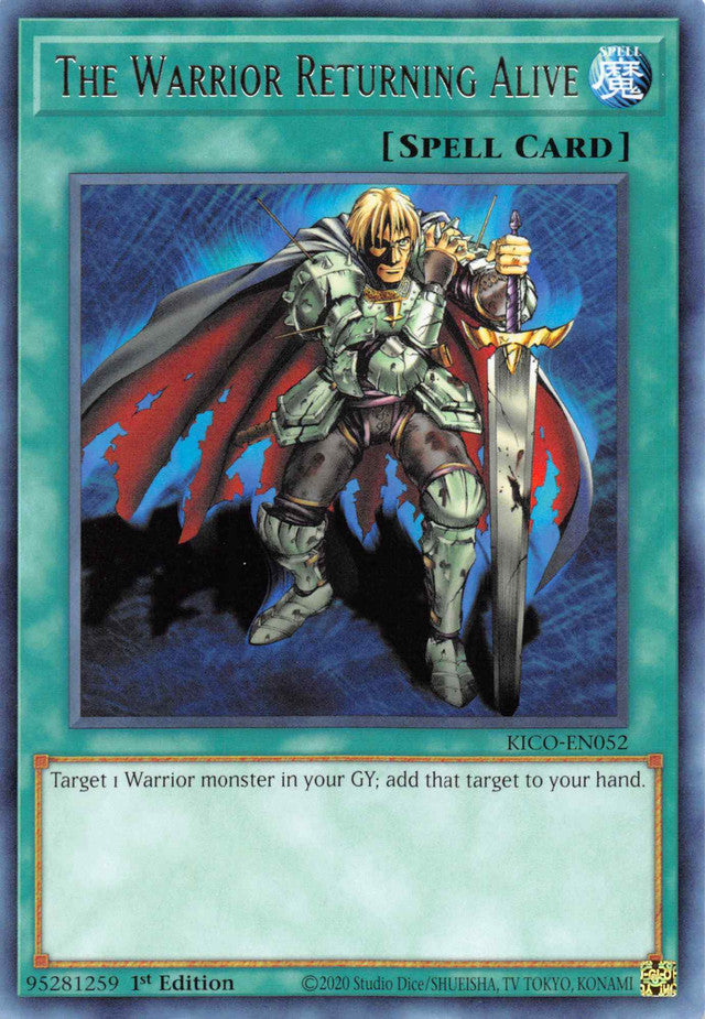 The Warrior Returning Alive [KICO-EN052] Rare | Odin's Place
