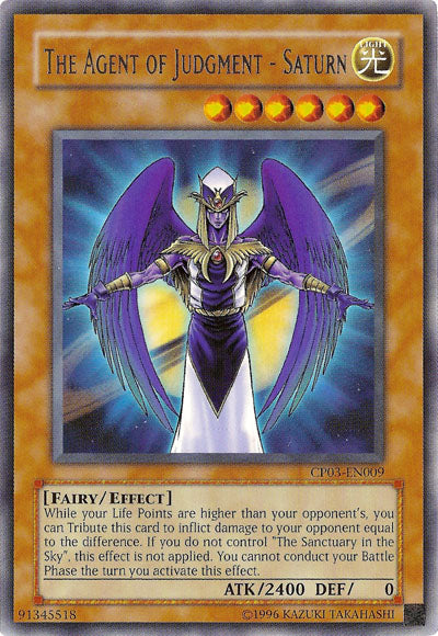 The Agent of Judgment - Saturn [CP03-EN009] Rare | Odin's Place