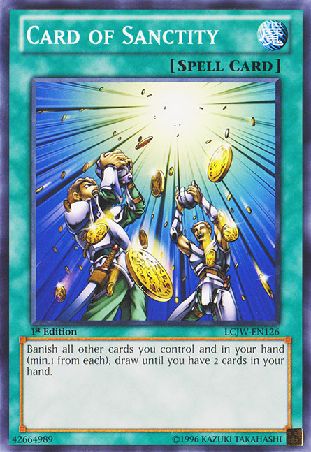 Card of Sanctity [LCJW-EN126] Common | Odin's Place