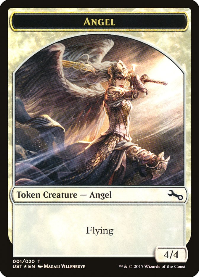 Angel // Angel Double-Sided Token (1) [Unstable Tokens] | Odin's Place