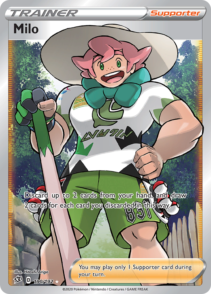 Milo (190/192) [Sword & Shield: Rebel Clash] | Odin's Place