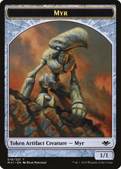 Zombie (007) // Myr (019) Double-Sided Token [Modern Horizons Tokens] | Odin's Place