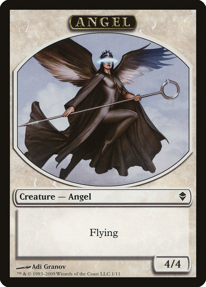 Angel Token (1) [Zendikar Tokens] | Odin's Place