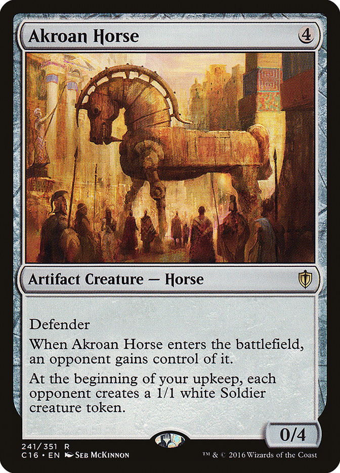 Akroan Horse (241) [Commander 2016] | Odin's Place