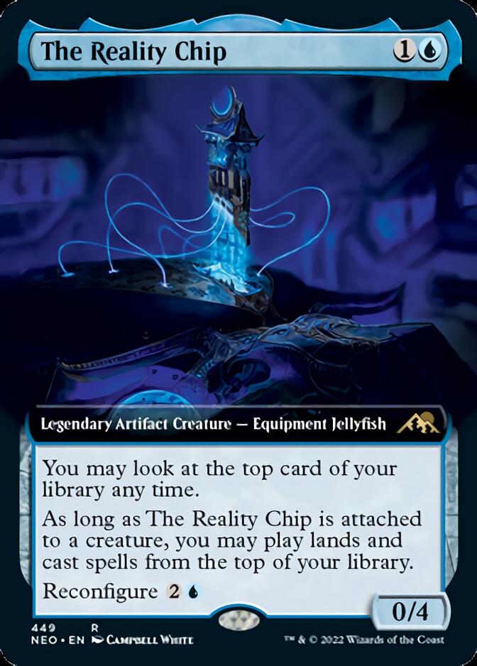 The Reality Chip (Extended Art) [Kamigawa: Neon Dynasty] | Odin's Place
