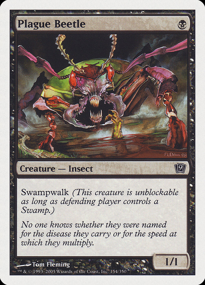 Plague Beetle (154) [Ninth Edition] | Odin's Place