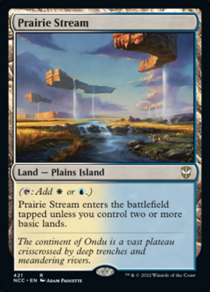 Prairie Stream [Streets of New Capenna Commander] | Odin's Place