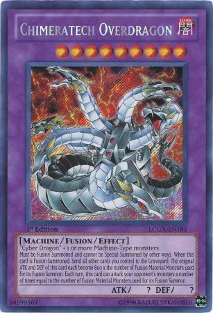 Chimeratech Overdragon [LCGX-EN183] Secret Rare | Odin's Place
