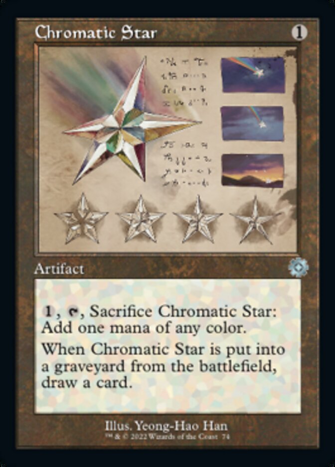 Chromatic Star (Retro Schematic) [The Brothers' War Retro Artifacts] | Odin's Place