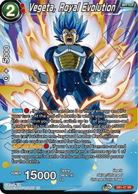 Vegeta, Royal Evolution (EB1-07) [Battle Evolution Booster] | Odin's Place